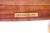 Wood Ethan Allen British Classics Collection Early American Traditional 48" Round Pedestal Caned Top Dining Table W. Pineapple Base 29-6303 For Sale - Image 7 of 9