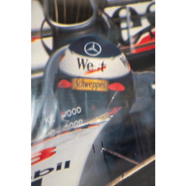 West McLaren Mercedes FIA Formula 1 Poster, 1998 For Sale - Image 11 of 14