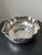 French 1960s Christian Dior Silver Plate Pleated Bowl For Sale - Image 3 of 9