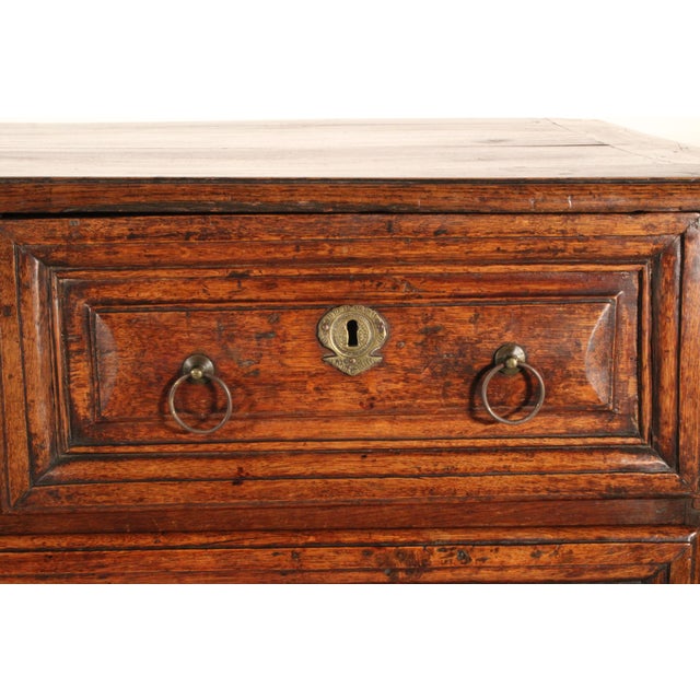 Louis XVI Provincial Oak Chest of Drawers For Sale - Image 9 of 12