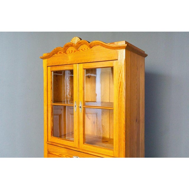 Biedermeier Pine Kitchen Cupboard For Sale - Image 12 of 18