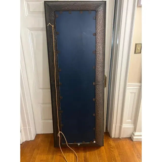 Arhaus 2000s Arhaus Large Copper Mirror For Sale - Image 4 of 10