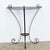 Early 20th Century French Wrought Iron Demilune Console in New Powder-coat For Sale - Image 11 of 11
