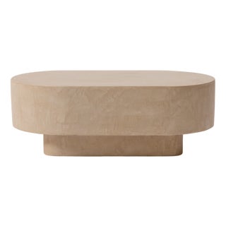 Palomā Mortex Waxed Concrete Coffee Table from PLATŌ For Sale
