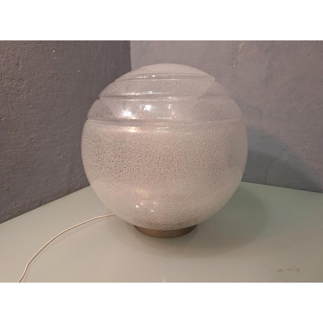 Sfera Table Lamp in Murano Glass by Carlo Nason for Mazzega, 1980s For Sale - Image 17 of 18