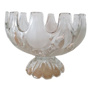 Stunning MidCentury Pedestal Bowl For Sale