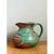 Late 20th Century Vintage Green and Brown Ceramic Pitcher For Sale - Image 5 of 13