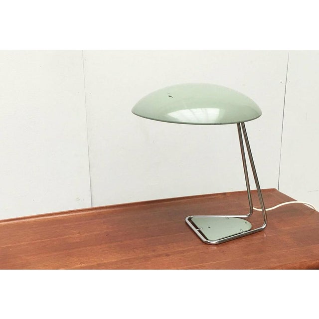 Mid-Century German Minimalist Model 6763 Table Lamp by Christian Dell for Kaiser Leuchten, 1960s For Sale - Image 16 of 18
