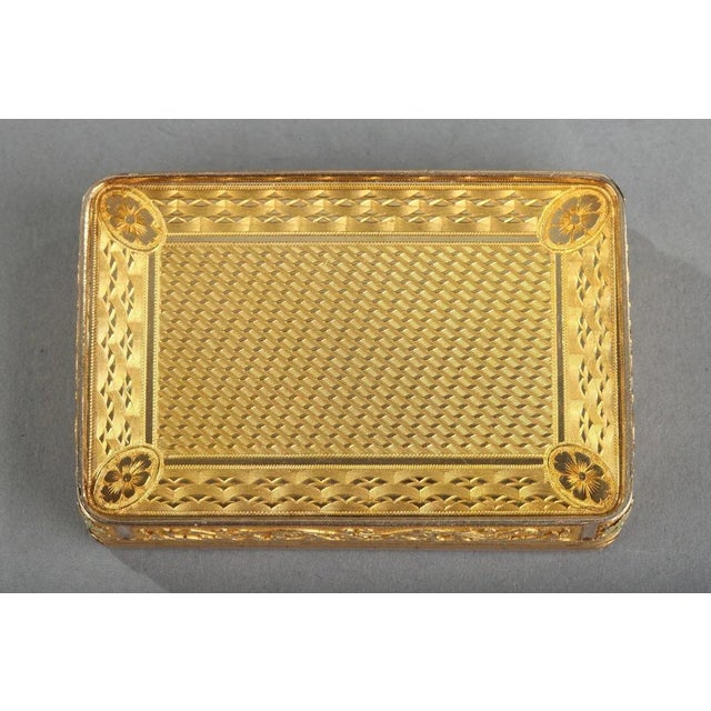 Early 19th Century Gold Box For Sale - Image 11 of 13
