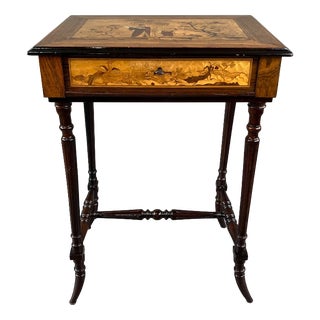 Napoleon III Inlaid Dressing Table For Sale
