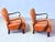 Vintage Lounge Chairs by J. Halabala, 1940s, Set of 2, in Good conditions. Designed 1920 to 1949 This piece is attributed...