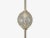 Swedish Modern, Glass, Metal, Pendant Light, Sweden, 1940s For Sale - Image 4 of 7