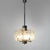 Vintage Chandelier in Chromed Metal and Glass, 1970s For Sale - Image 6 of 16