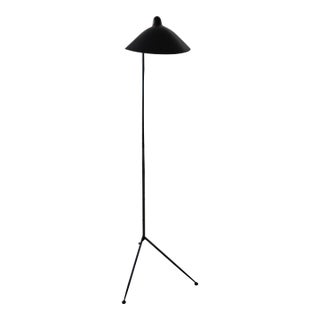 Black Editions Serge Mouille Floor Lamp, Authentic & Licensed For Sale