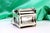 Antique Silver Model Typewriter For Sale - Image 4 of 8