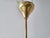 Gold Vintage Pendant Light in Brass and Acrylic Glass, 1950s For Sale - Image 8 of 9