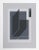 Artist: Josef Albers, German (1888 - 1976)<br>Title: Bent Black - P1, F25, I1 <br>Portfolio: Formulation:...