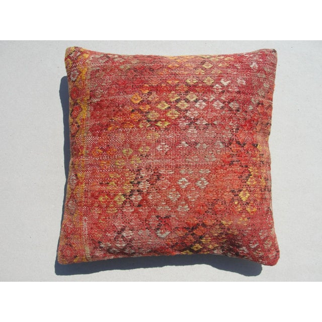 1970s Kilim Rug Pillow Cover For Sale - Image 9 of 9