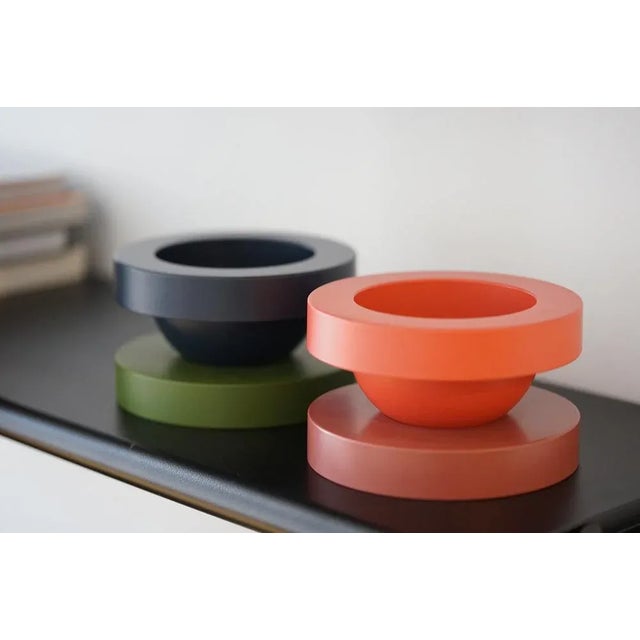 Postmodern Bowl by Ettore Sottsass for Marutomi, 1997 For Sale - Image 6 of 8