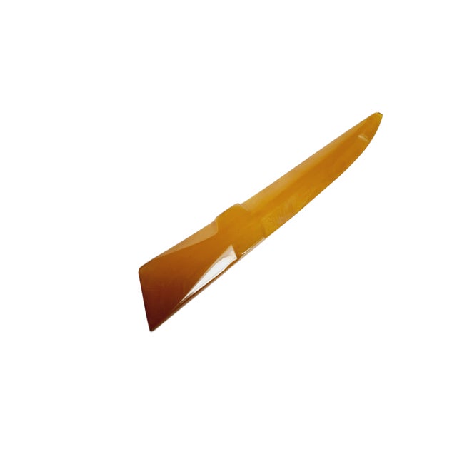 Postmodern Bakelite Letters Knife, Poland, 1970s For Sale - Image 9 of 11