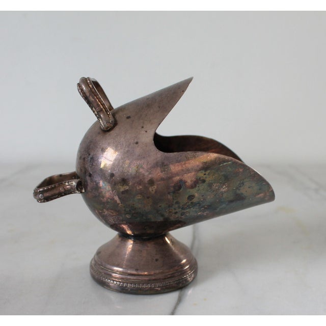 Vintage Silver-Plated Sugar Scuttle With Matching Scoop For Sale In Milwaukee - Image 6 of 13