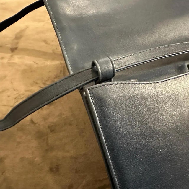 Valentino Garavani Les Sacs 1970s "Marina" Striped Leather Shoulder Bag For Sale - Image 12 of 15