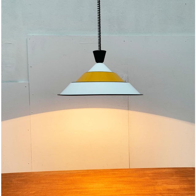 Mid-Century Space Age Italian Pendant Lamp, 1960s For Sale - Image 10 of 18