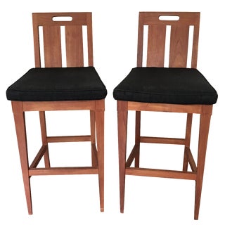 Sutherland by John Hutton Bar Chairs - A Pair For Sale