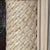 Wood 1970s Monumental Palm Beach Estate Grayish-Blue & Cream Bamboo Wall Mirror For Sale - Image 7 of 14