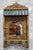 Antique Kashmiri Indian Painted Wall Mirror, 1890 For Sale - Image 3 of 11