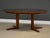 1960s Refinished 86” Danish Modern Teak Dining Table by BPS For Sale - Image 4 of 12