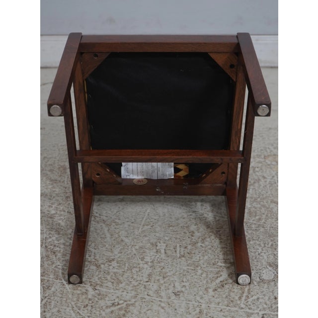 Set of 6 Stickley Mission Oak Dining Room Chairs For Sale - Image 15 of 18