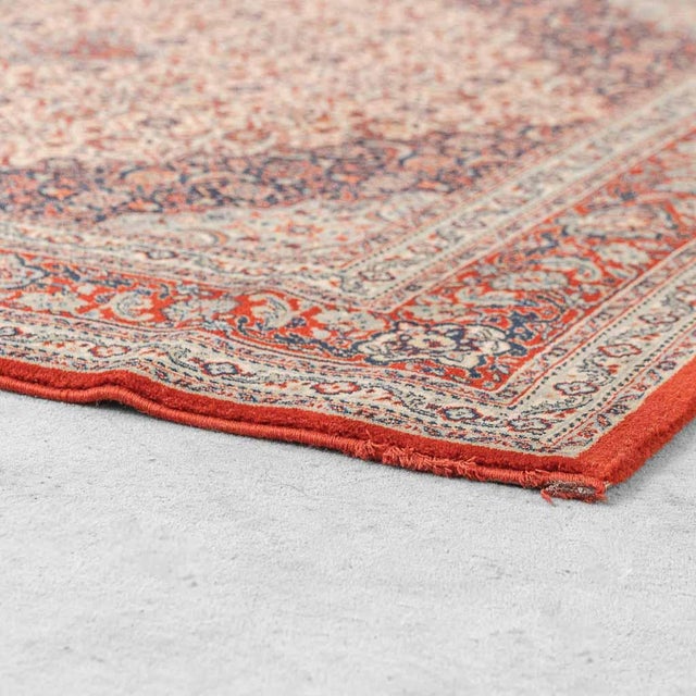 Pure wool Middle Eastern rug with pattern. Size: 170x243 1970s.