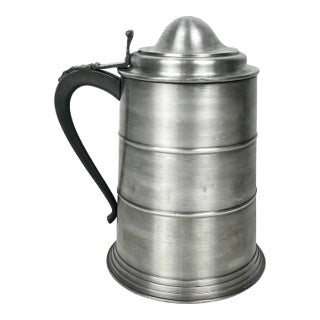 Mid Century Seymour Mann Pewtertone Olde Tankardware Stein Ice Bucket For Sale