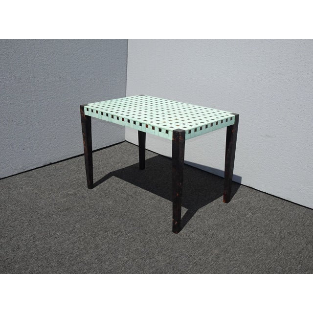 Designer Carlo Pessina Stone and Mother of Pearl Coffee Table For Sale - Image 4 of 12