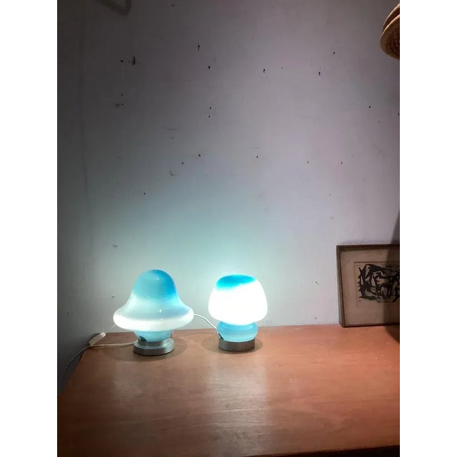 Mushroom Table Lights from Peill & Putzler, Set of 2 For Sale - Image 4 of 8