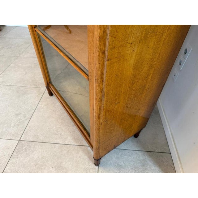 Biedermeier Display Cabinet in Wood For Sale - Image 9 of 13