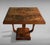 Late 19th Century Italian Art Deco Square Coffee Table With Dual-Tier Base For Sale - Image 4 of 18