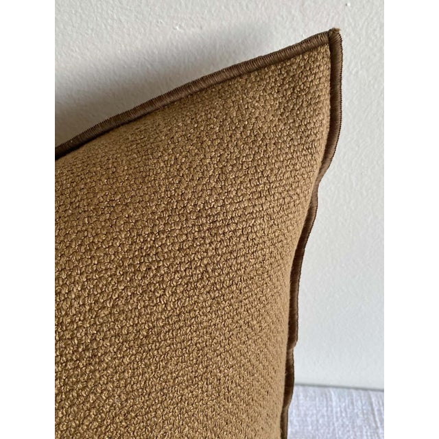 Mid-Century Modern Fromentera French Linen Accent Pillow For Sale - Image 3 of 5