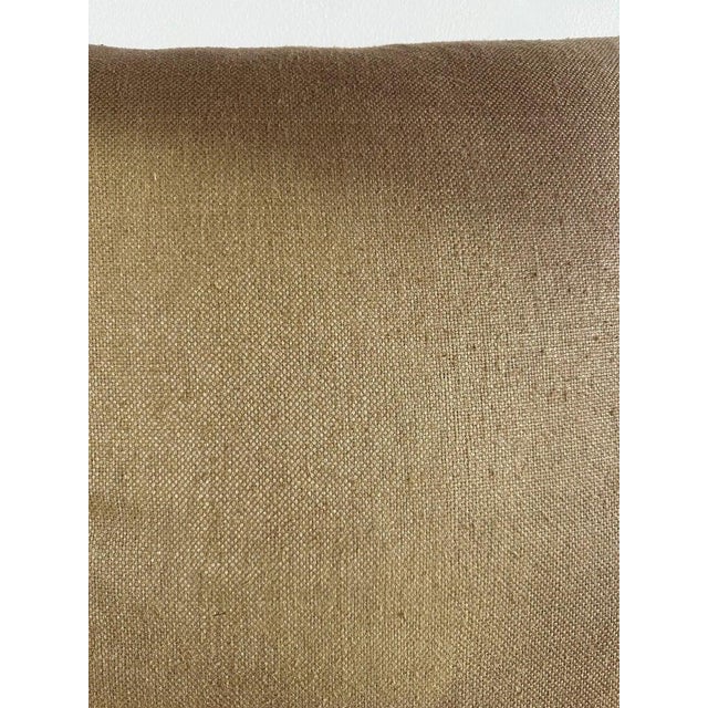 Linen Floral Printed Linen Pillow, Chinoiserie Style, England, New Design For Sale - Image 8 of 8