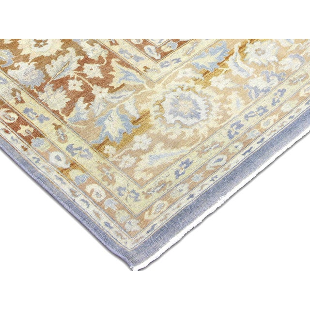 Transitional 1960s Persian Tabriz Rug For Sale - Image 3 of 5