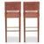 Pair of Leather Barstools For Sale - Image 4 of 7