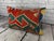 Vintage Pillow Case Turkish Kilim Pillow Decorative Kilim Pillow Dry cleaning only. PILLOW INSERT IS NOT INCLUDED