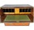 Brass English Mahogany Campaign Chest With Secretaire Desk For Sale - Image 8 of 11