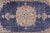 Mid-Century Modern Vintage Blue Turkish Oushak Rug 3'7" X 6'11" For Sale - Image 3 of 12