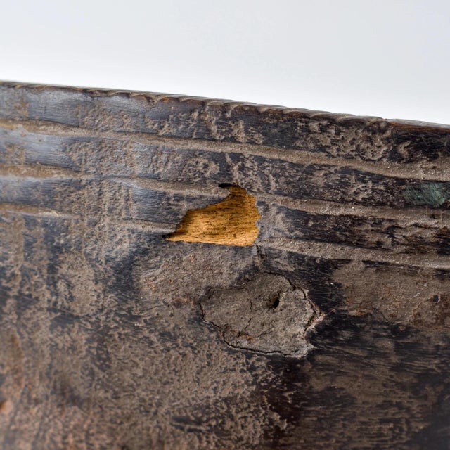 Early 20th Century Early 20th Century Nupe Wood Bowl Nigeria For Sale - Image 5 of 11