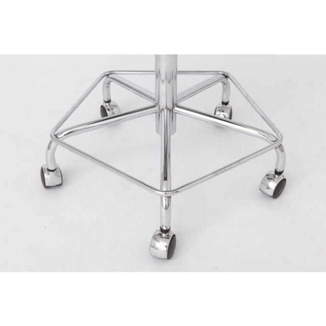 Vintage Chrome Swivel Chair by Bremshey & Co., Germany, 1980s For Sale - Image 6 of 10