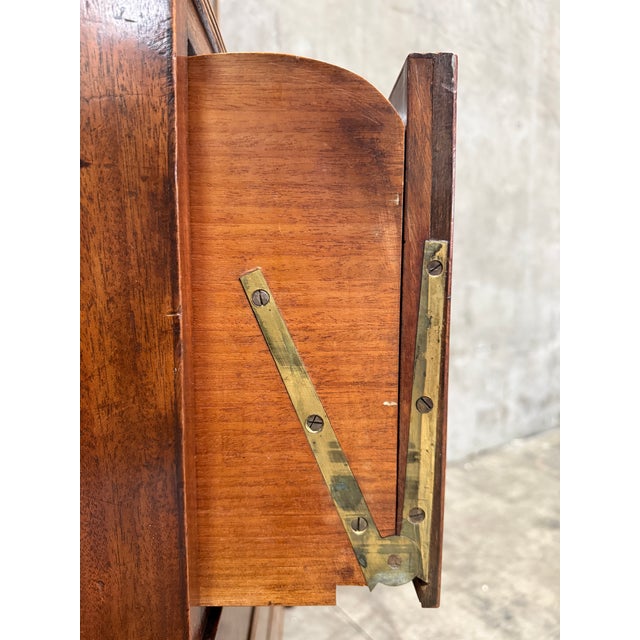 George III Mahogany Secretary Bookcase c.1800 93" For Sale - Image 17 of 17