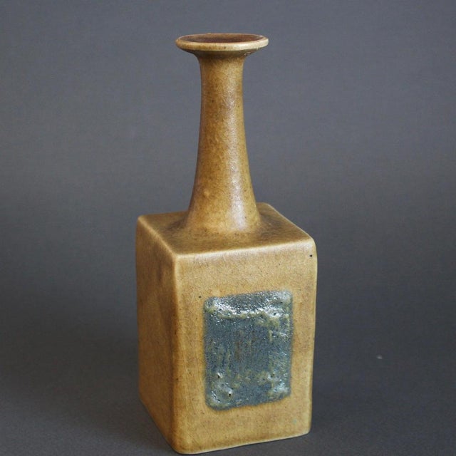 1980s Italian Vintage Ceramic Bottle by Bruno Gambone, 1980s For Sale - Image 5 of 16