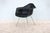 Herman Miller Vintage Mid-Century Modern Herman Miller Eames Molded Fiberglass Black Armchair For Sale - Image 4 of 12